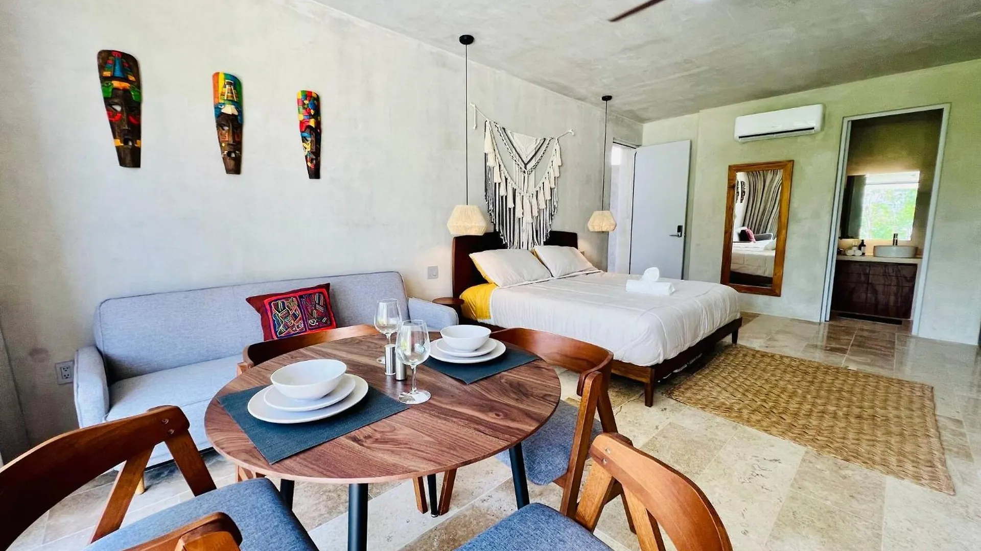 601 Seremonia Selva Private Pool New Apartment King Bed Wifi Tulum