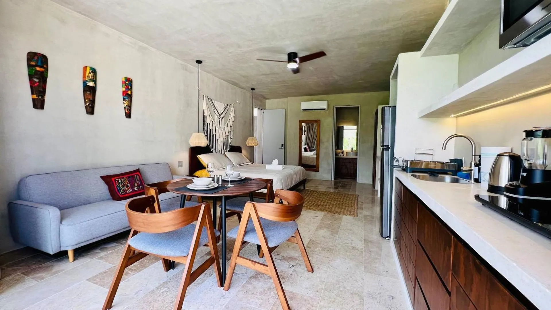 601 Seremonia Selva Private Pool New Apartment King Bed Wifi Tulum